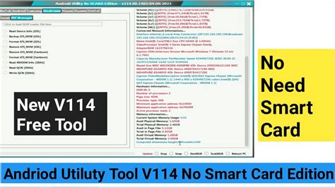 android utility tool no smart card|Android utility latest version no smart card.